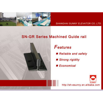 rail de guidage d’ascenseur tailles / Guide Rail pour ascenseur / pièces d’ascenseur